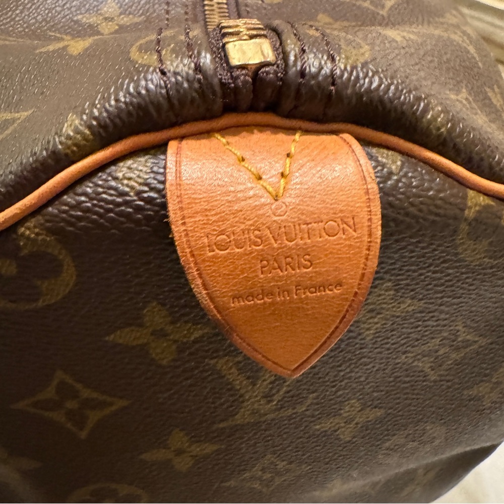 Louis Vuitton Brown Monogram Duffel Bag - Picture 8 of 9